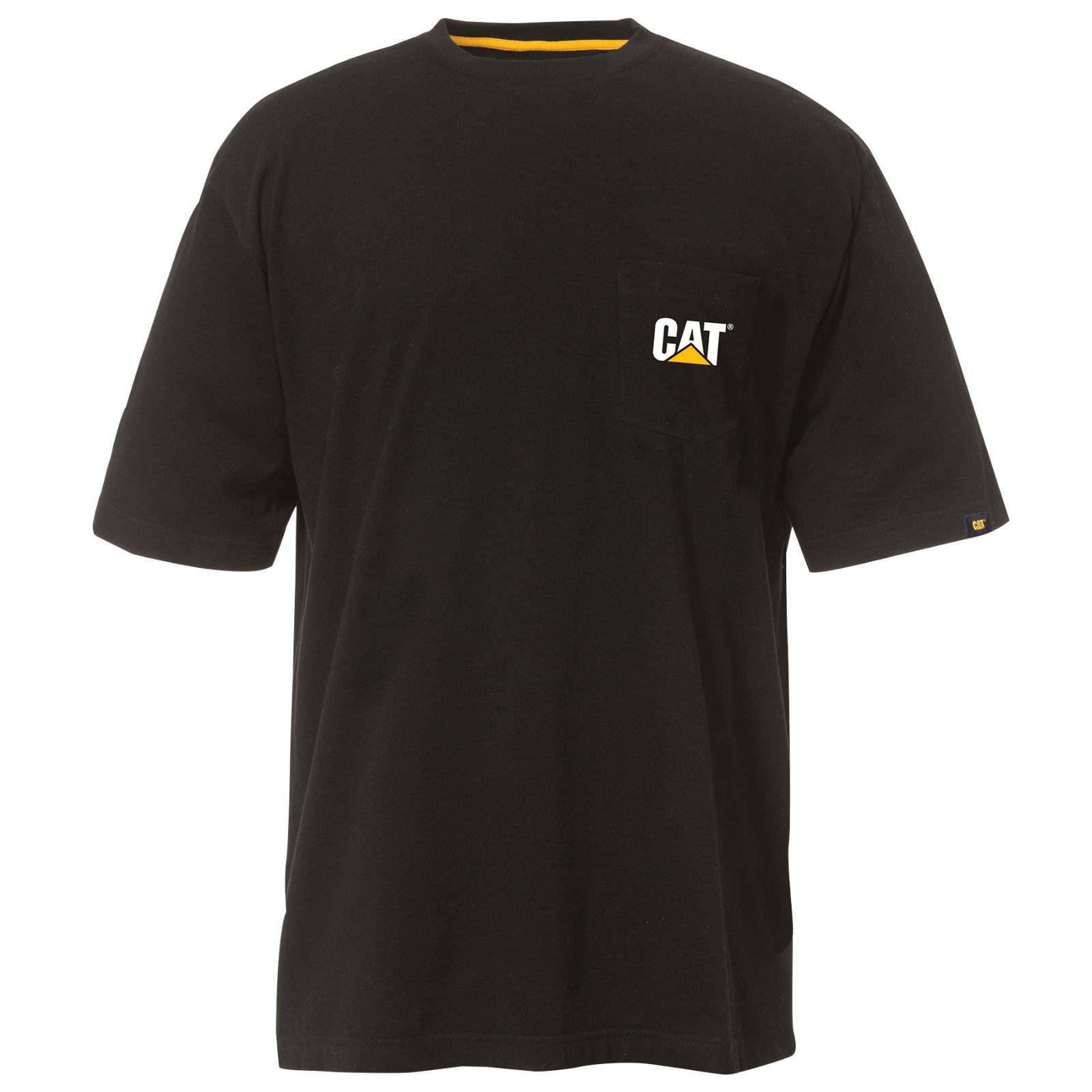 Caterpillar Men's Trademark Pocket T-Shirts Black CAT-76841